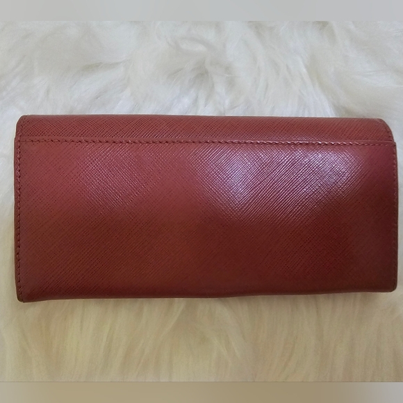 Salvatore Ferragamo Vara Ribbon Long Wallet Leather Blush Pink - Picture 3 of 13